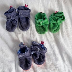 Zutano 12 month booties lot